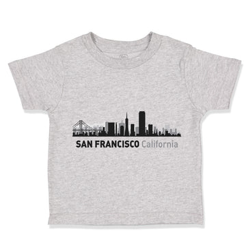 Toddler Clothes San Francisco City Pride Toddler Shirt Baby Clothes Cotton