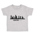 Toddler Clothes Houston City Pride Toddler Shirt Baby Clothes Cotton