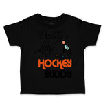 Toddler Clothes Daddy's Little Hockey Buddy Dad Father's Day Toddler Shirt