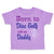 Toddler Clothes Born to Disc Golf with My Daddy Dad Father's Day Toddler Shirt