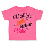 Toddler Girl Clothes Daddy's Dad Father Biker Babe Motorcycle Dad Father's Day