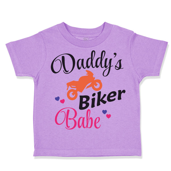 Toddler Girl Clothes Daddy's Dad Father Biker Babe Motorcycle Dad Father's Day