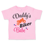 Daddy's Dad Father Biker Babe Motorcycle Dad Father's Day