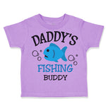 Toddler Clothes Daddy's Dad Father Fishing Buddy Style B Dad Father's Day Cotton