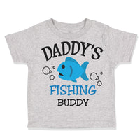 Toddler Clothes Daddy's Dad Father Fishing Buddy Style B Dad Father's Day Cotton