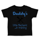 Toddler Clothes Daddy's Little Mechanic in Training Dad Father's Day Cotton