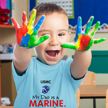 Toddler Clothes My Dad Is A Marine What Super Power Does Your Dad Have Cotton