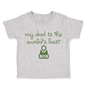 Toddler Clothes My Daddy Is The World's Best Ceo Dad Father's Day Toddler Shirt