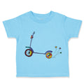 Toddler Clothes Trottinette Scooter Toddler Shirt Baby Clothes Cotton