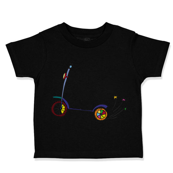 Toddler Clothes Trottinette Scooter Toddler Shirt Baby Clothes Cotton