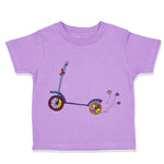 Toddler Clothes Trottinette Scooter Toddler Shirt Baby Clothes Cotton