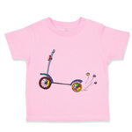Toddler Clothes Trottinette Scooter Toddler Shirt Baby Clothes Cotton