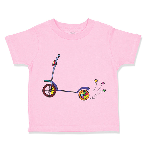Toddler Clothes Trottinette Scooter Toddler Shirt Baby Clothes Cotton