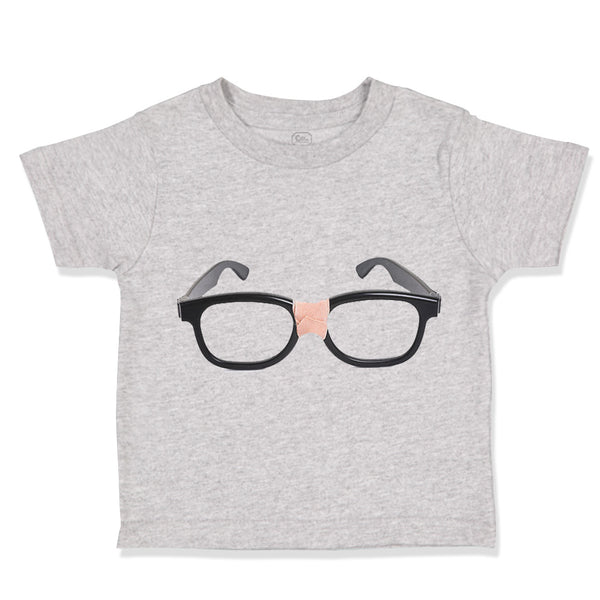 Toddler Clothes Nerdy Black Glasses Funny Humor Toddler Shirt Cotton