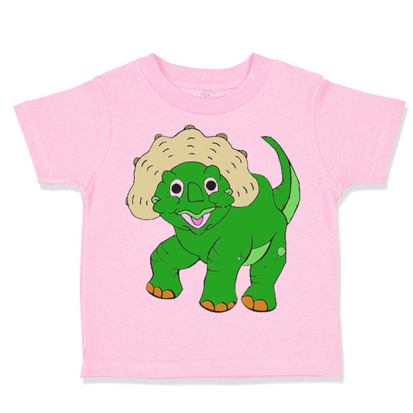 Toddler Clothes Smiling Red Dinosaur Toddler Shirt Baby Clothes Cotton