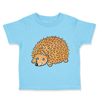 Toddler Clothes Brown Hedgehog Toddler Shirt Baby Clothes Cotton
