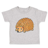 Toddler Clothes Brown Hedgehog Toddler Shirt Baby Clothes Cotton