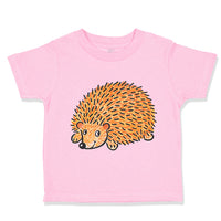 Toddler Clothes Brown Hedgehog Toddler Shirt Baby Clothes Cotton