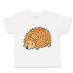 Toddler Clothes Brown Hedgehog Toddler Shirt Baby Clothes Cotton