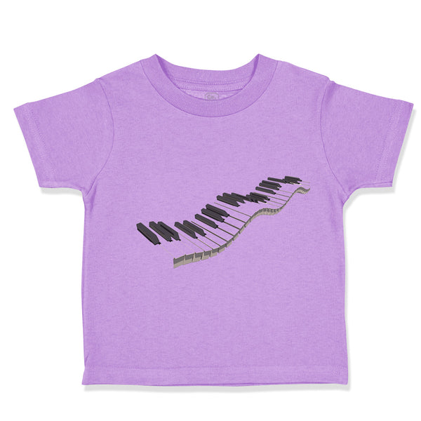 Toddler Clothes Piano Keyboard Toddler Shirt Baby Clothes Cotton