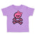 Toddler Clothes Girlie Pink Skull Halloween Toddler Shirt Baby Clothes Cotton