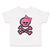 Toddler Clothes Girlie Pink Skull Halloween Toddler Shirt Baby Clothes Cotton