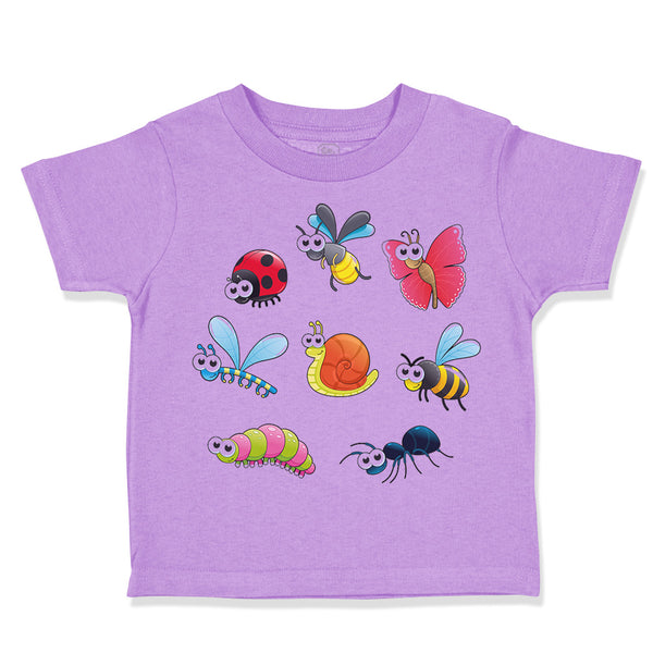 Toddler Clothes Bugs and Snails Toddler Shirt Baby Clothes Cotton