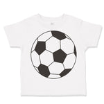 Toddler Clothes Soccer Ball Player Toddler Shirt Baby Clothes Cotton