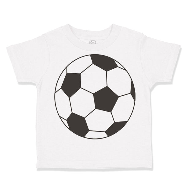 Toddler Clothes Soccer Ball Player Toddler Shirt Baby Clothes Cotton