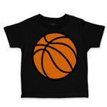 Toddler Clothes Orange Basketball Ball Hoops Toddler Shirt Baby Clothes Cotton