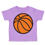 Toddler Clothes Orange Basketball Ball Hoops Toddler Shirt Baby Clothes Cotton