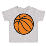 Toddler Clothes Orange Basketball Ball Hoops Toddler Shirt Baby Clothes Cotton