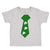 Toddler Clothes Tie with 4 White Shamrock St Patrick's Funny Humor Toddler Shirt