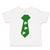 Toddler Clothes Tie with 4 White Shamrock St Patrick's Funny Humor Toddler Shirt