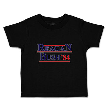 Toddler Clothes Reagan Bush' 84 President Political Leaders Committee Cotton