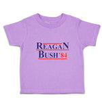 Toddler Clothes Reagan Bush' 84 President Political Leaders Committee Cotton