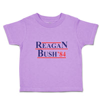 Toddler Clothes Reagan Bush' 84 President Political Leaders Committee Cotton