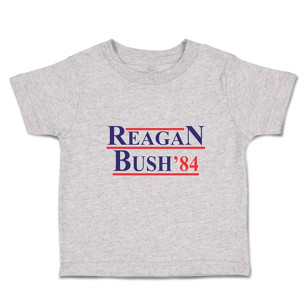 Toddler Clothes Reagan Bush' 84 President Political Leaders Committee Cotton