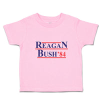 Toddler Clothes Reagan Bush' 84 President Political Leaders Committee Cotton