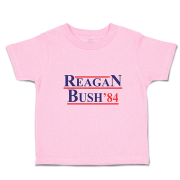 Toddler Clothes Reagan Bush' 84 President Political Leaders Committee Cotton