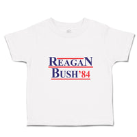 Toddler Clothes Reagan Bush' 84 President Political Leaders Committee Cotton