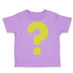 Toddler Clothes Question Mark Teacher School Education Toddler Shirt Cotton