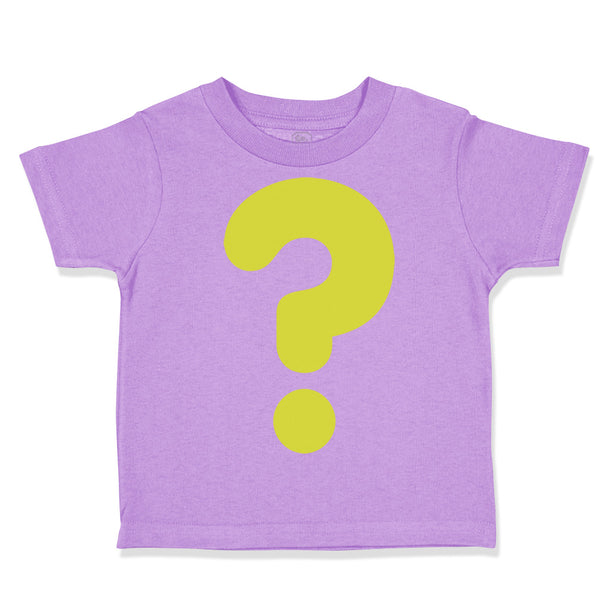 Toddler Clothes Question Mark Teacher School Education Toddler Shirt Cotton