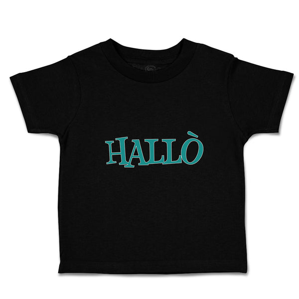 Hallo A German Greeting