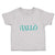Toddler Clothes Hallo A German Greeting Toddler Shirt Baby Clothes Cotton
