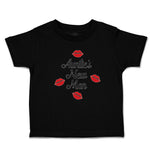 Toddler Clothes Aunties New Man with Red Lips Mark Toddler Shirt Cotton