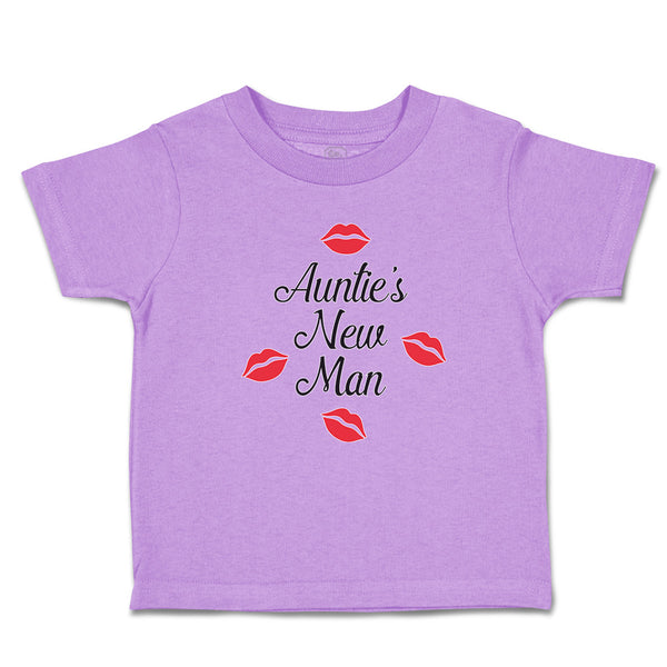 Toddler Clothes Aunties New Man with Red Lips Mark Toddler Shirt Cotton