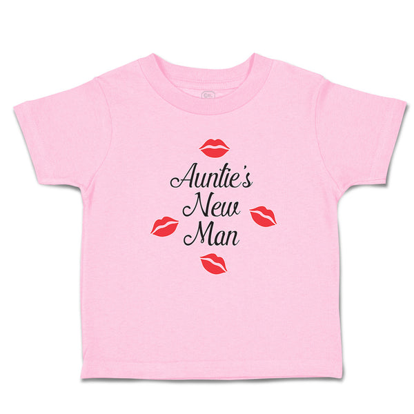 Toddler Clothes Aunties New Man with Red Lips Mark Toddler Shirt Cotton