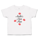 Toddler Clothes Aunties New Man with Red Lips Mark Toddler Shirt Cotton