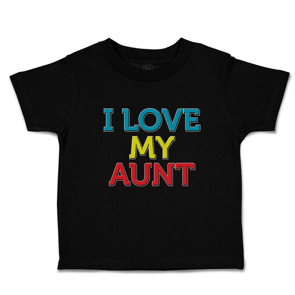 Toddler Clothes I Love My Aunt Toddler Shirt Baby Clothes Cotton